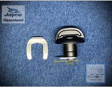 Load image into Gallery viewer, JAYCO Window Shield Turn Lock BLACK