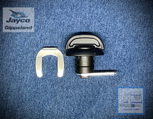 Load image into Gallery viewer, JAYCO Window Shield Turn Lock BLACK - Long Tongue