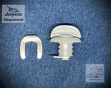 Load image into Gallery viewer, JAYCO Window Shield Turn Lock LIGHT GREY