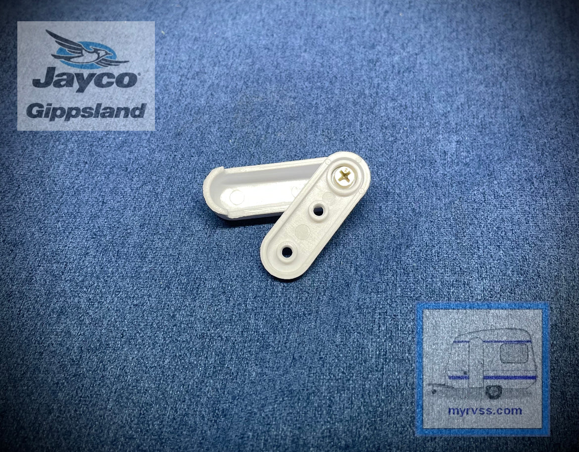 DOMETIC Entry Door Catch WHITE Jayco Gippsland RV SuperStore