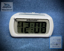 Load image into Gallery viewer, ULTRACHARGE  LCD Alarm Clock - WHITE