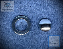 Load image into Gallery viewer, Jayco Cupboard Large Knob And Rosette Chrome