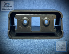 Load image into Gallery viewer, Jayco Rectangular Slanted Marker Light Bracket - Black