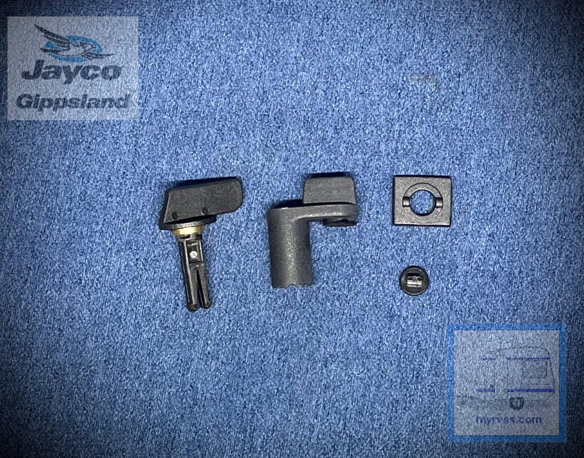 JAYCO Shower Door Lock BLACK Jayco Gippsland RV SuperStore