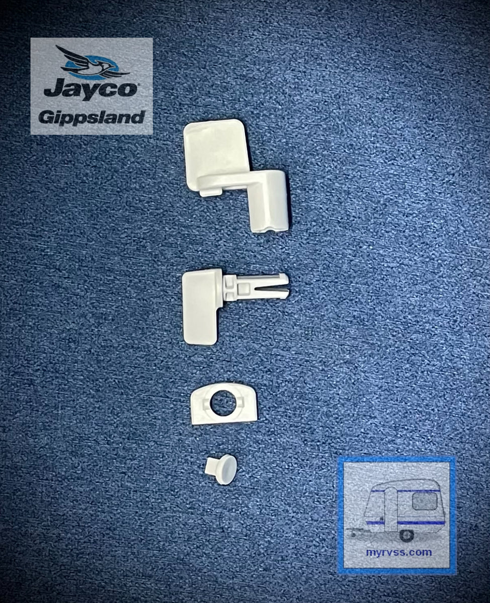 JAYCO Shower Door Lock Grey Jayco Gippsland RV SuperStore