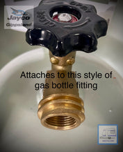 Load image into Gallery viewer, GCA Flexible Pigtail Gas Hose 600mm x LCC27 x 1/4 MNPT