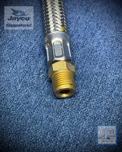 Load image into Gallery viewer, STEER Flexible Pigtail Gas Hose 450mm x LCC27 x 1/4" Inv Flare