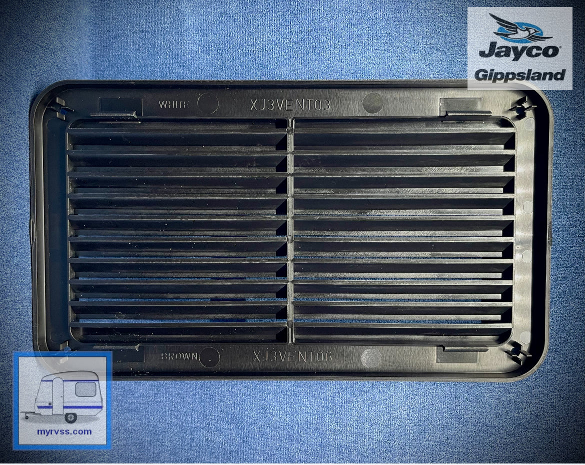 Jayco Wall Vent INTERIOR Part 2 of 2 BLACK Jayco Gippsland RV