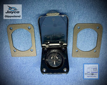 Load image into Gallery viewer, Transco Caravan Power Inlet 15amp Black