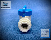 Load image into Gallery viewer, John Guest 12mm Push Fit Shut Off Valve