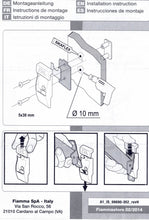 Load image into Gallery viewer, Fiamma Plastic Leg Wall Bracket Pair - Polar White