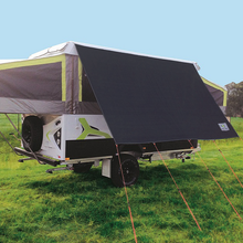 Load image into Gallery viewer, COAST Camper Offside Black Privacy Sunscreens (W3060xH2050mm)