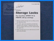 Load image into Gallery viewer, Carefree Travel Lock BLACK