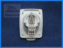 Load image into Gallery viewer, CMS Caravan Power Inlet 15amp White
