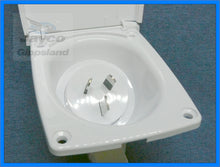 Load image into Gallery viewer, CMS Caravan Power Inlet 15amp White