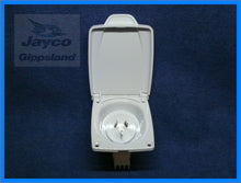 Load image into Gallery viewer, CMS Caravan Power Inlet 15amp White