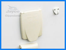 Load image into Gallery viewer, CMS Caravan Power Inlet 15amp White