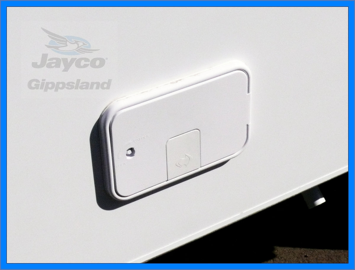 Water Filler Door Only White Jayco Gippsland RV SuperStore