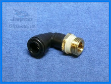 Load image into Gallery viewer, John Guest 12mm Push Fit To 1/2" BSP Brass Elbow