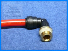 Load image into Gallery viewer, John Guest 12mm Push Fit To 1/2" BSP Brass Elbow