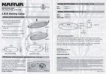 Load image into Gallery viewer, NARVA Annexe LED Light BLACK