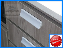 Load image into Gallery viewer, Jayco Cupboard Drawer Handles Alloy Silver (4 pack)