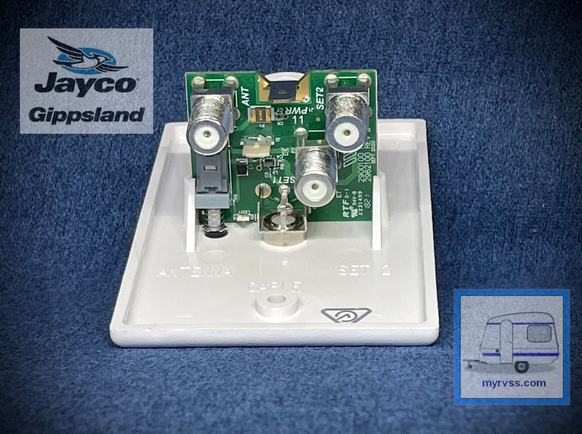 Winegard White 12v Power Supply to TV Antenna RV-0742