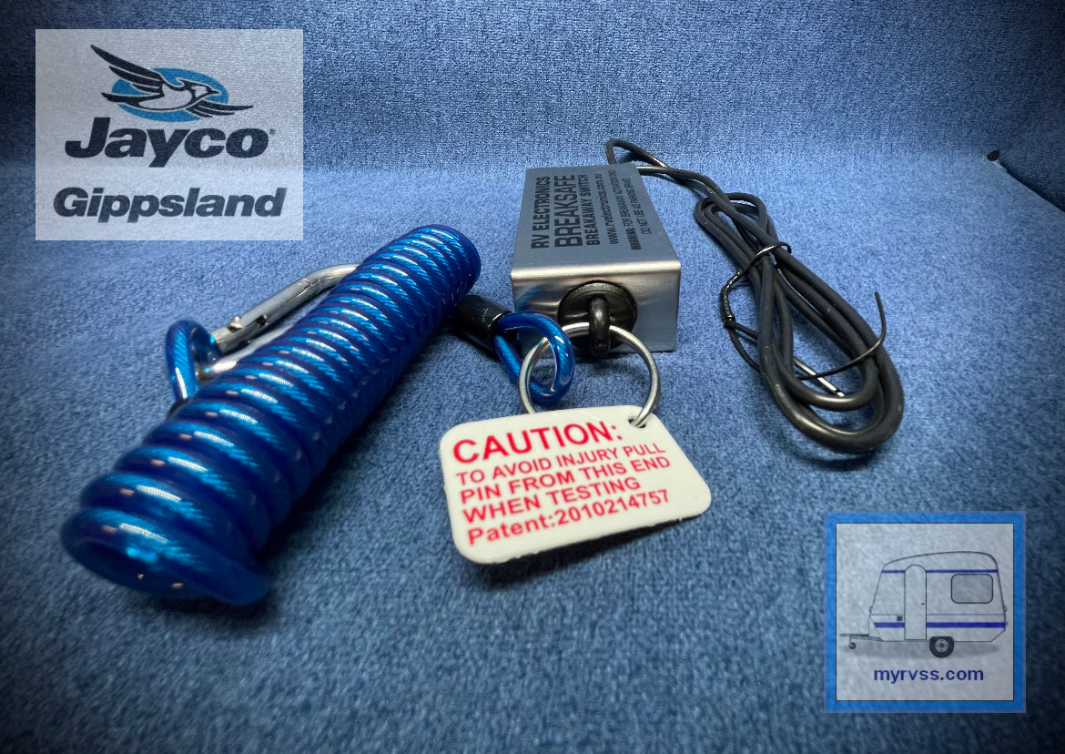 Breaksafe Switch (NEW) Coil Cable Model 6000 Jayco Gippsland RV