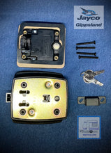 Load image into Gallery viewer, Jayco Camper Door Lock Black Pre 2013 - DISCONTINUED