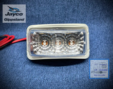 Load image into Gallery viewer, Coast Red Rear LED Marker Light - Clear Lens White Base