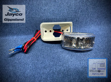 Load image into Gallery viewer, Coast RED/AMBER Side LED Marker Light - Clear Lens White Base