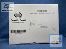 Load image into Gallery viewer, Sphere S2 Black Triple Arm TV Mounting Bracket
