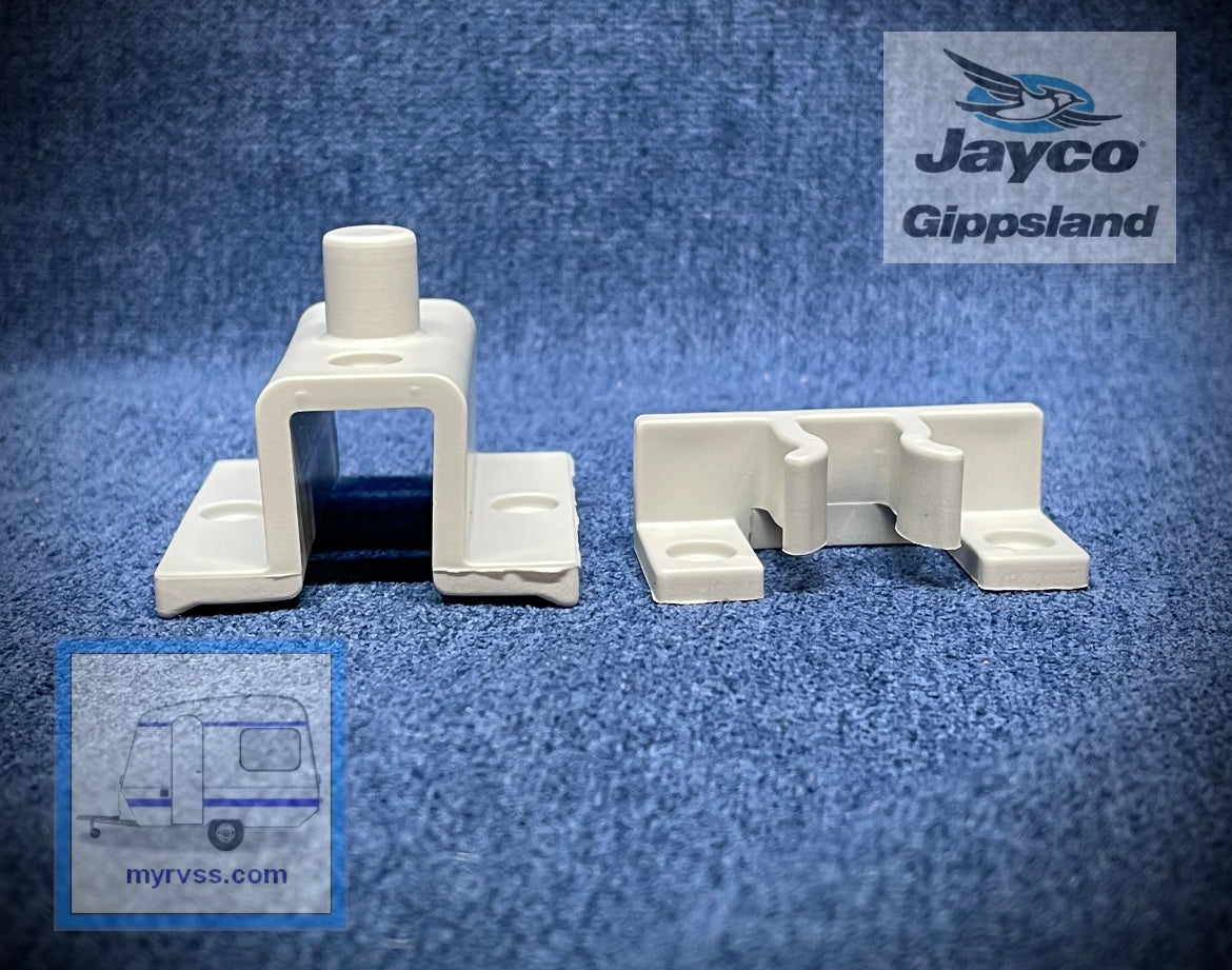JAYCO Shower Door Pivot Catch GREY Jayco Gippsland RV SuperStore