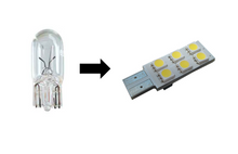 Load image into Gallery viewer, T10 6 LED Replacement Globe/Lamp