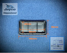 Load image into Gallery viewer, Jayco Bumper End Cap BLACK
