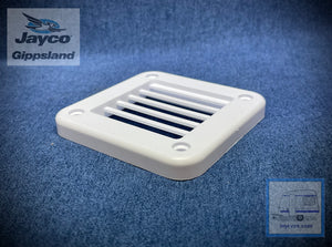 Jayco Small Air Vent 85 x 85mm WHITE
