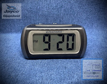 Load image into Gallery viewer, ULTRACHARGE  LCD Alarm Clock - GREY/BLACK
