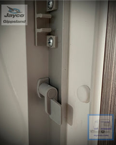 JAYCO Shower Door Lock - BLACK