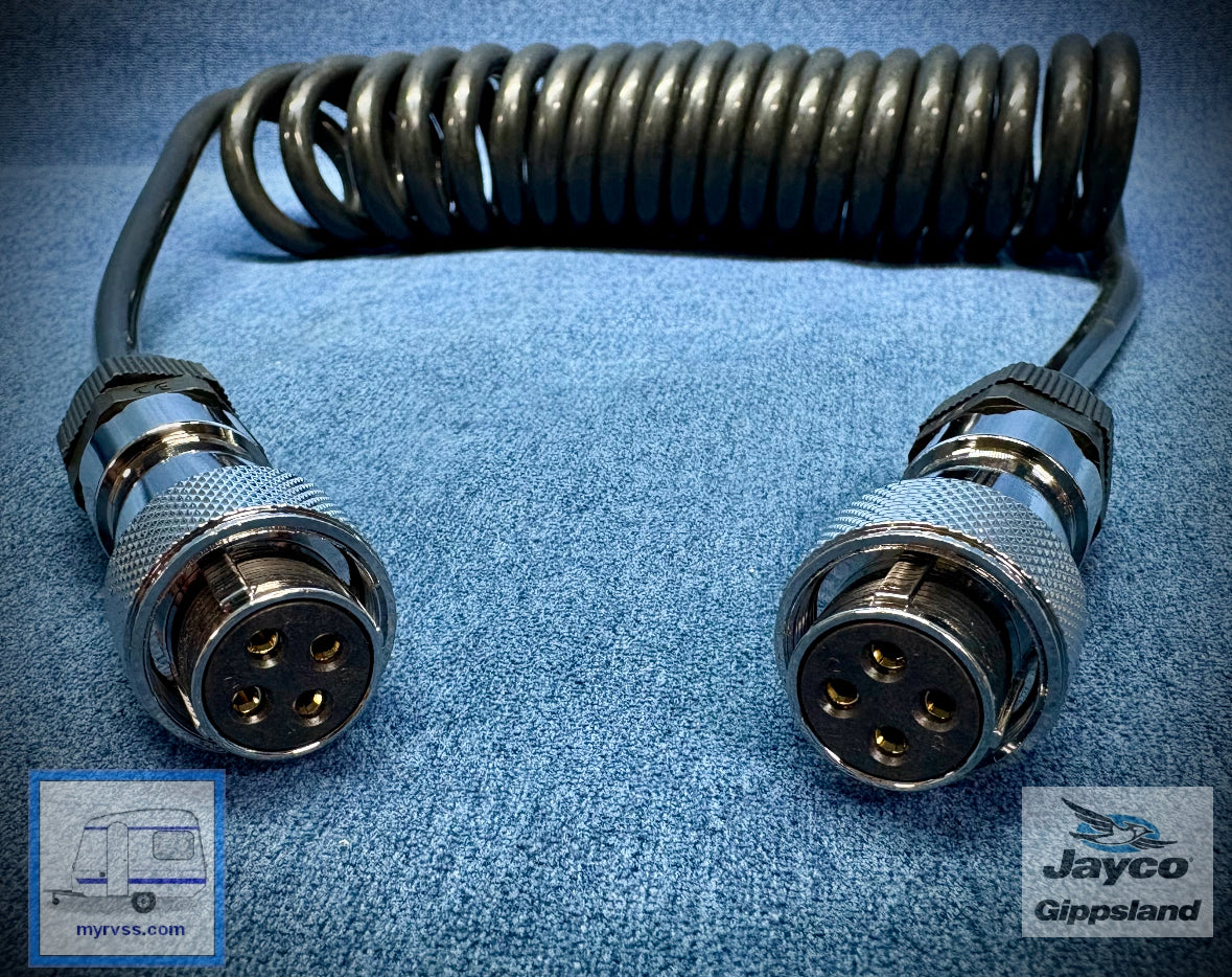 Sphere Reversing Camera Woza Curly Cable 4-Pin – Jayco Gippsland RV ...