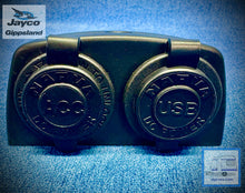 Load image into Gallery viewer, Narva External 12v Accessory Socket &amp; USB - BLACK
