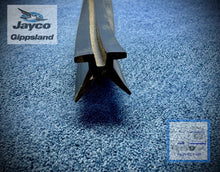 Load image into Gallery viewer, Jayco Pop Top Roof Seal - BLACK - Per Metre
