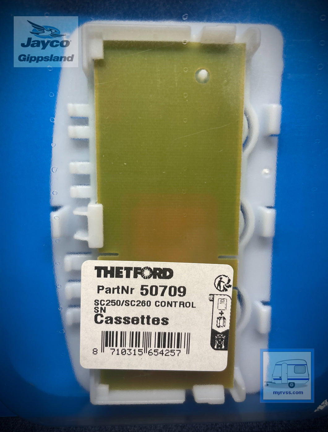 Thetford Control Panel SN Suits C250, C260, C263