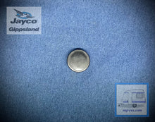 Load image into Gallery viewer, Jayco Bumper End Cap Round BLACK 40mm
