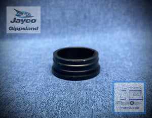 Jayco Bumper End Cap Round BLACK 40mm