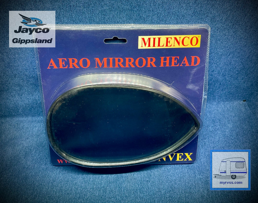 Replacement Milenco Mirror Head suits Aero Extra Wide XXL