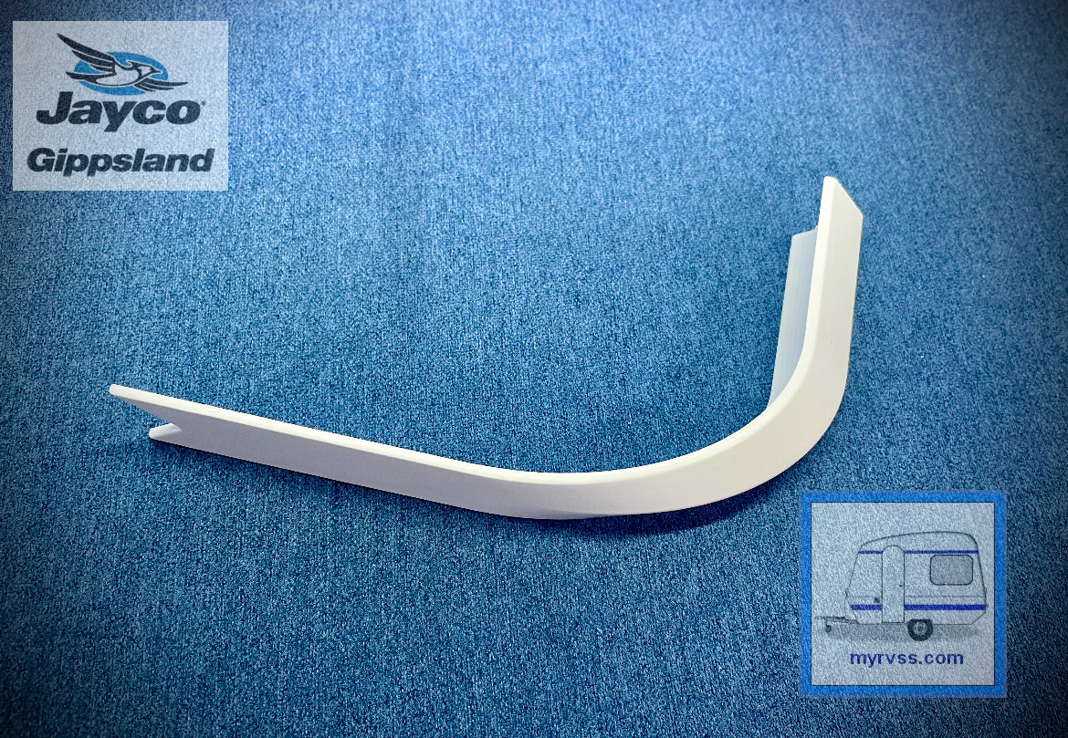 Jayco Pop Top Roof Corner Cap - White – Jayco Gippsland RV SuperStore
