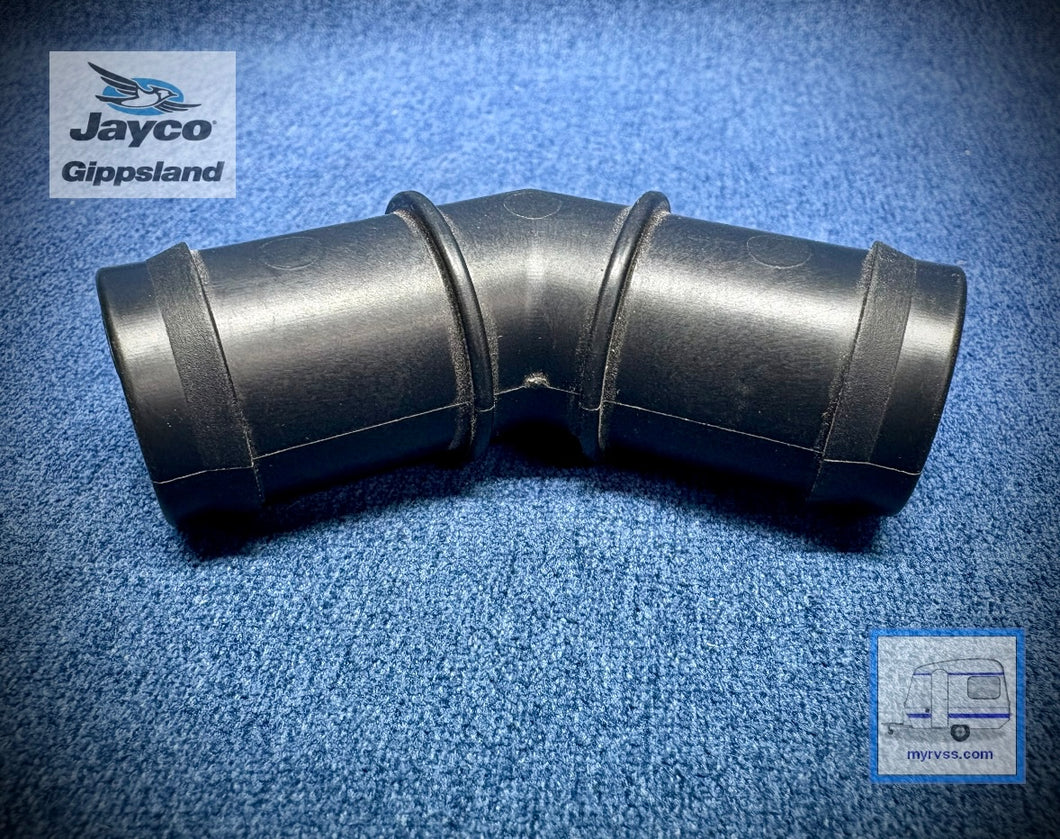 Plastic 45 Degree Elbow 25mm Barb