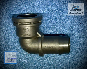 Plastic Elbow 19mm Barb - 1/2" BSP Female Thread