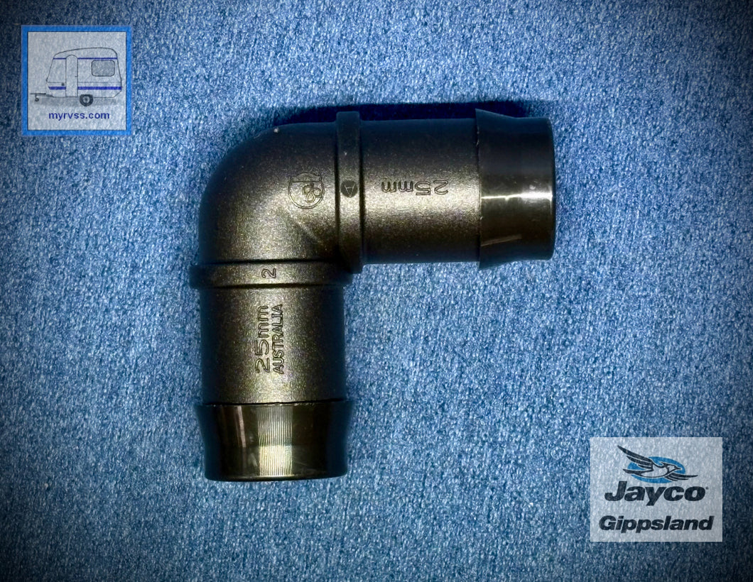 Plastic Elbow 25mm Barb