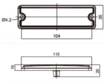 Load image into Gallery viewer, Jayco Side Maker Light Reflector Combo - AMBER
